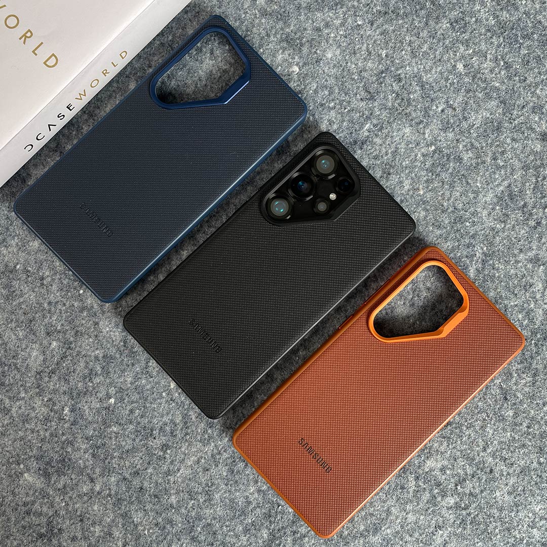 Signature Luxe Vegan Leather Case Galaxy S25 Ultra