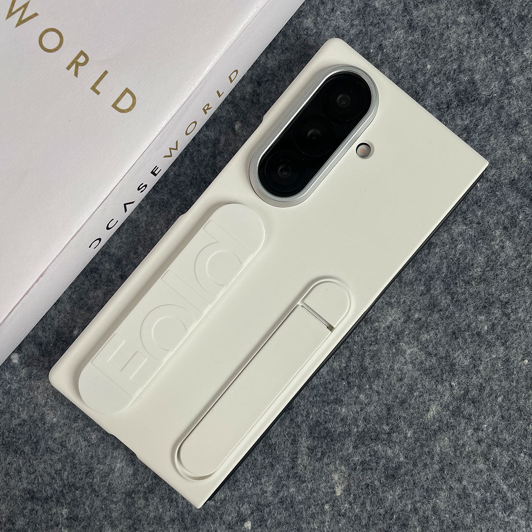 Z Fold Luxe Silicone Wrist Strap Case
