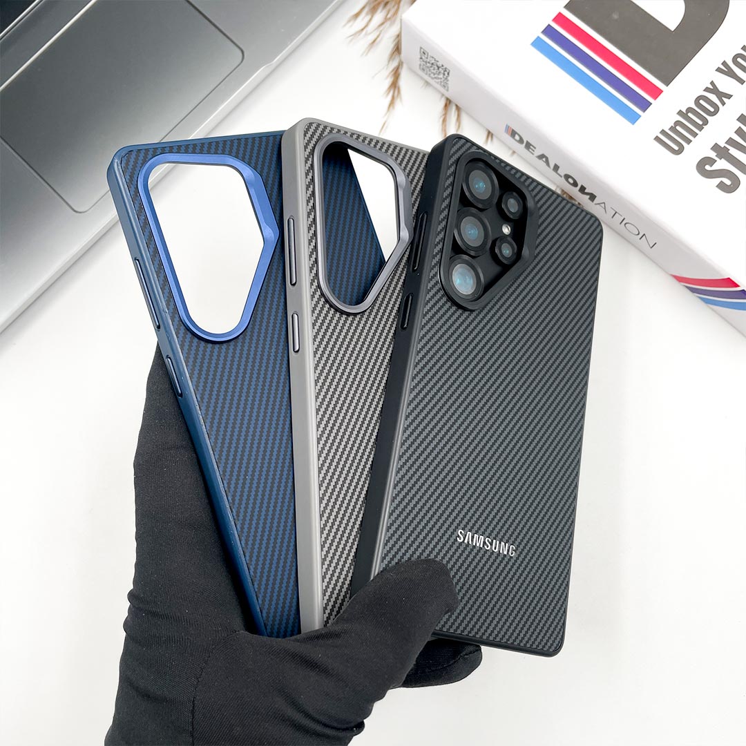 CarbonShield MagSafe Drop-Proof TPU Case