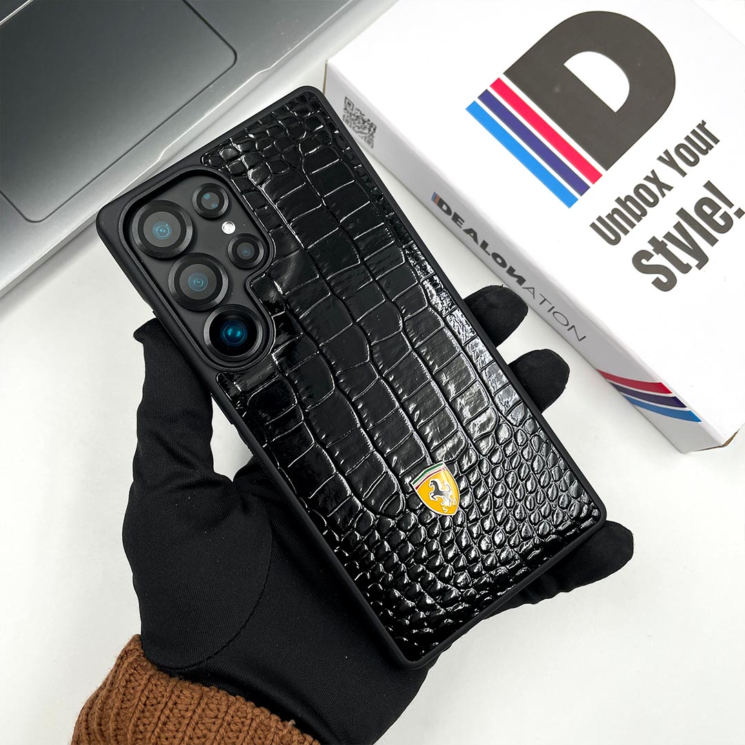 FRRI Luxury Croco Patent Leather Case for Galaxy S Series