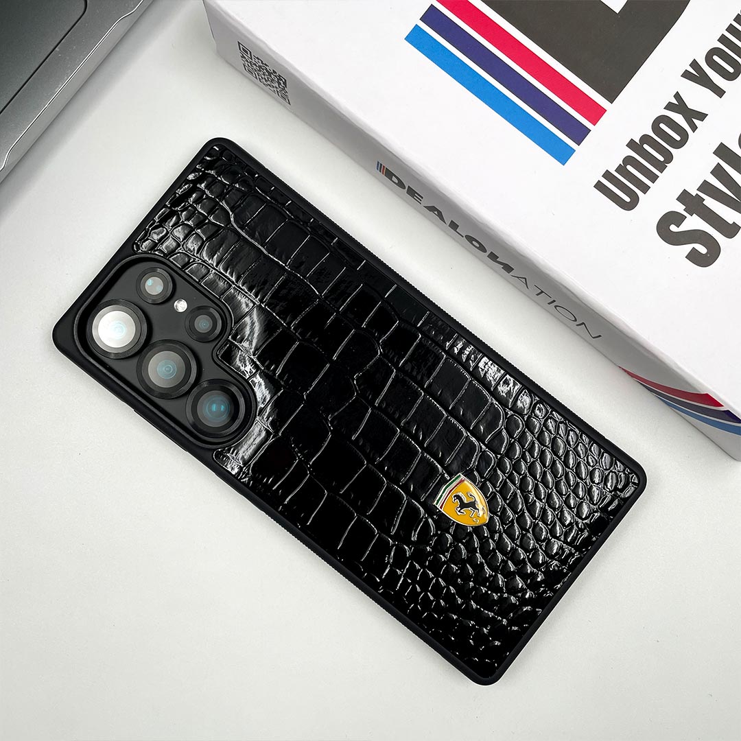 FRRI Luxury Croco Patent Leather Case for Galaxy S Series