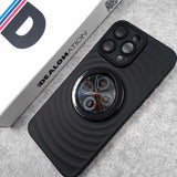 3D Wave Luxury Magnetic Bracket Case