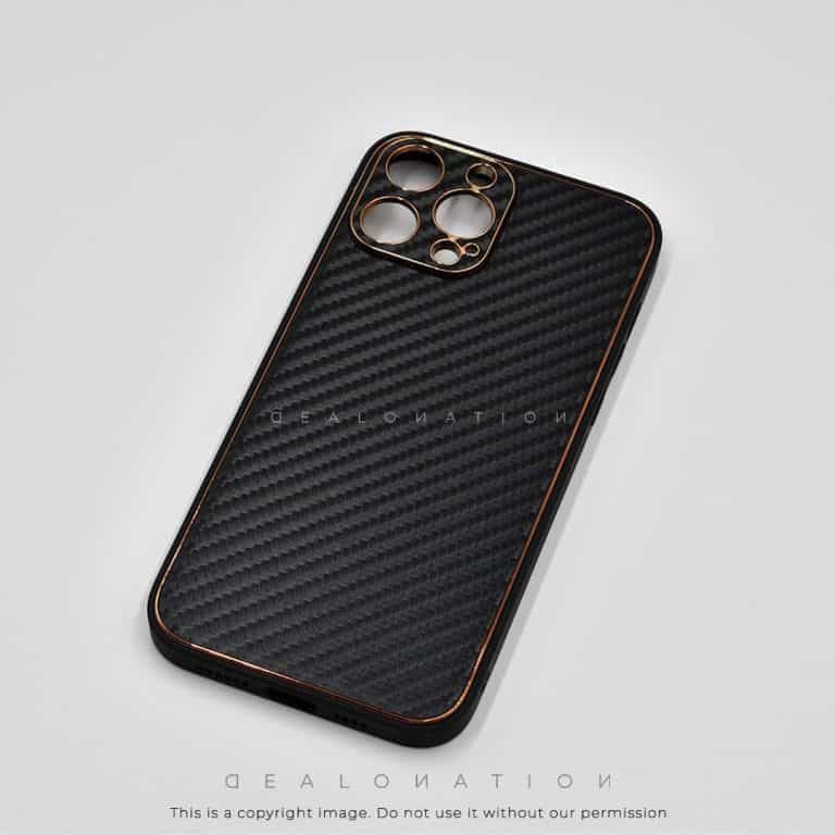 Carbon Fibre Premium Electroplating Camera Protection Case