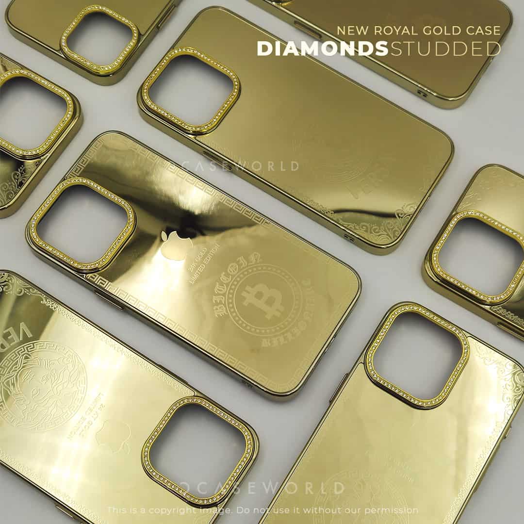 Diamonds Studded Royal Gold