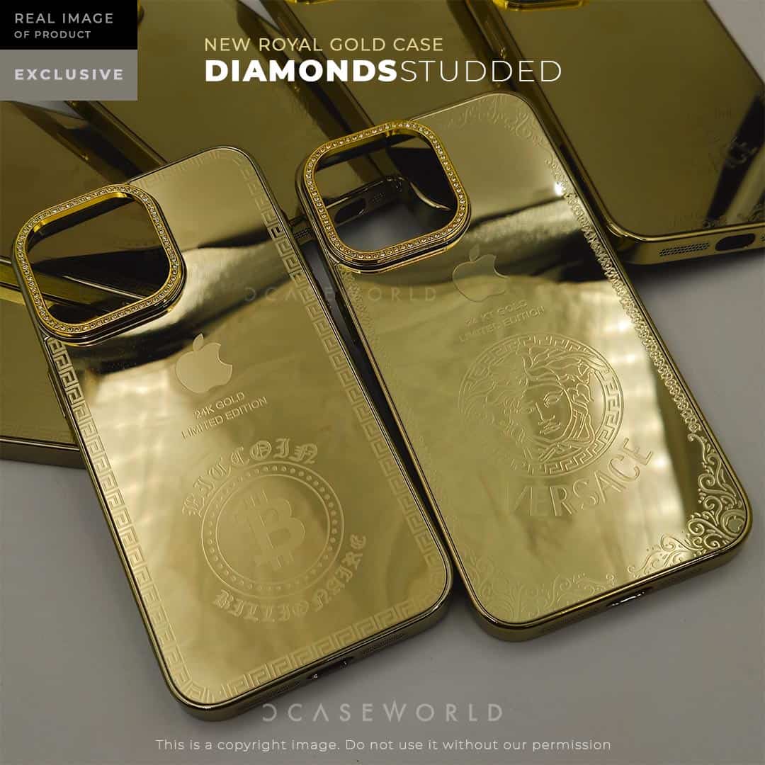 Diamonds Studded Royal Gold