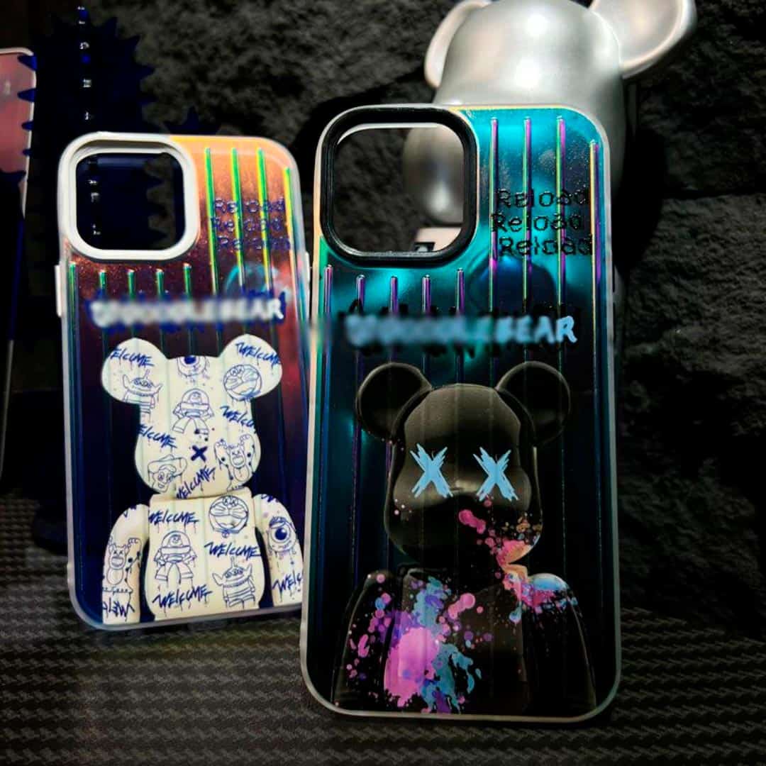 Doodle Bear Trolly Pattern Case