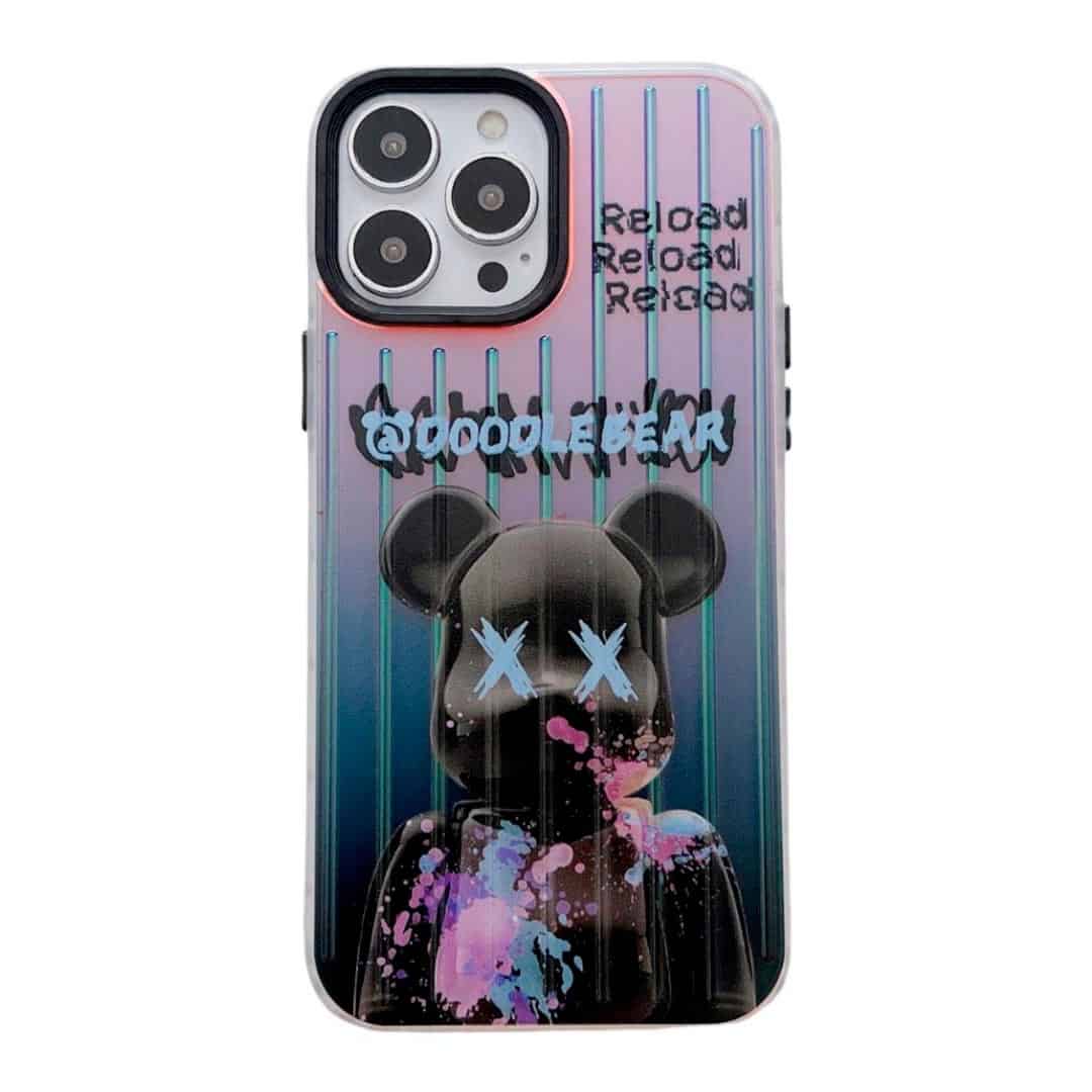 Doodle Bear Trolly Pattern Case
