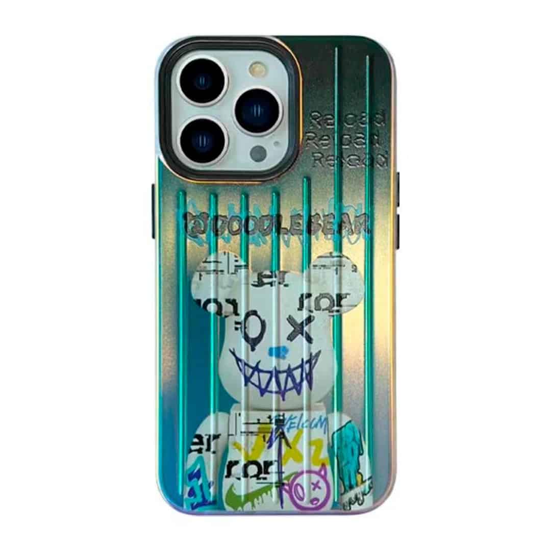 Doodle Bear Trolly Pattern Case