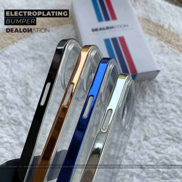 Electroplating Bumper Transparent Case