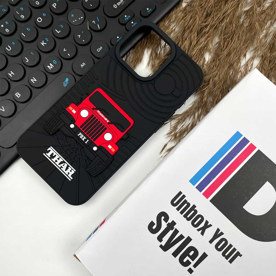 Emboss3D Signature Silicone Case for iPhone