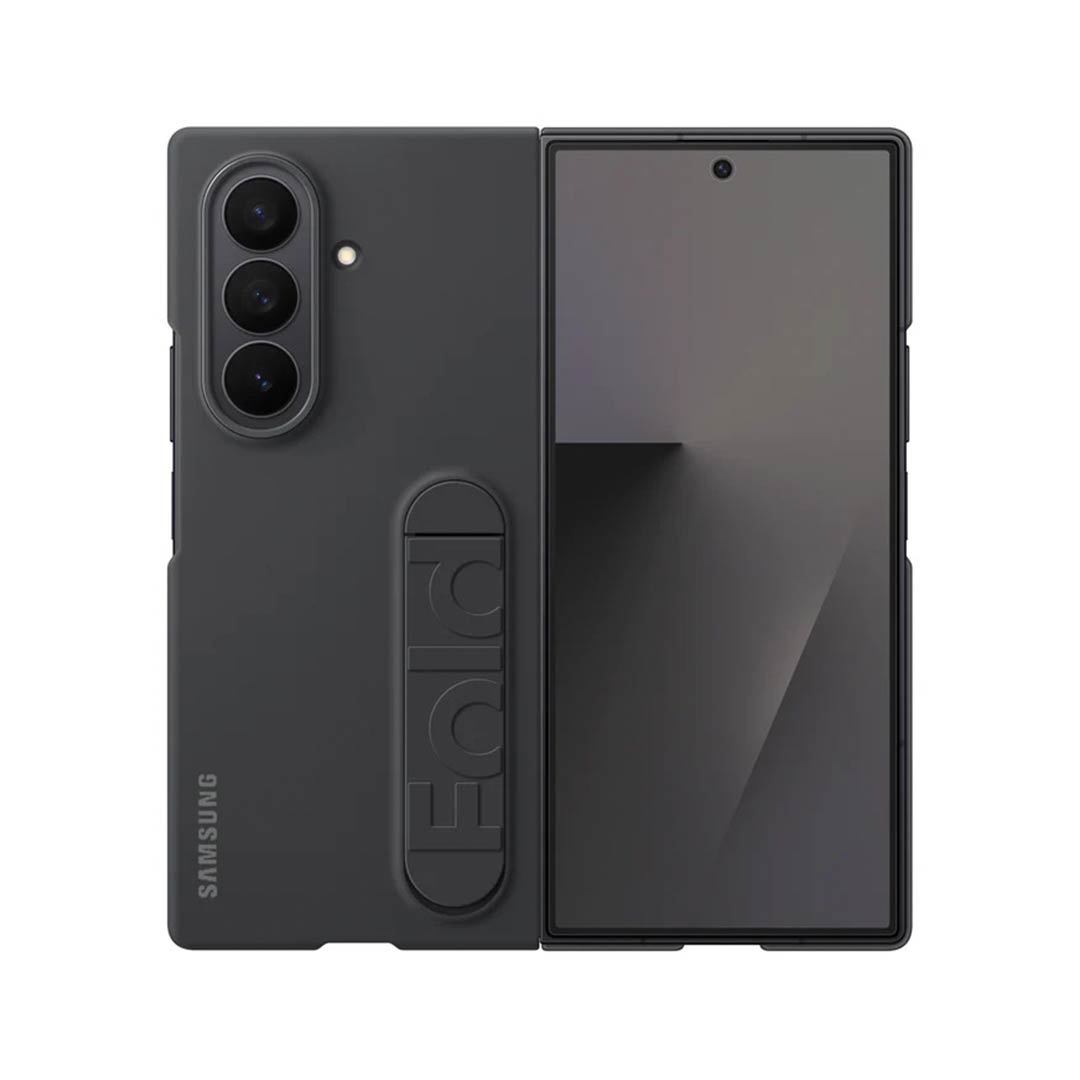 Silicone Case With Kickstand For Galaxy Z Fold 7