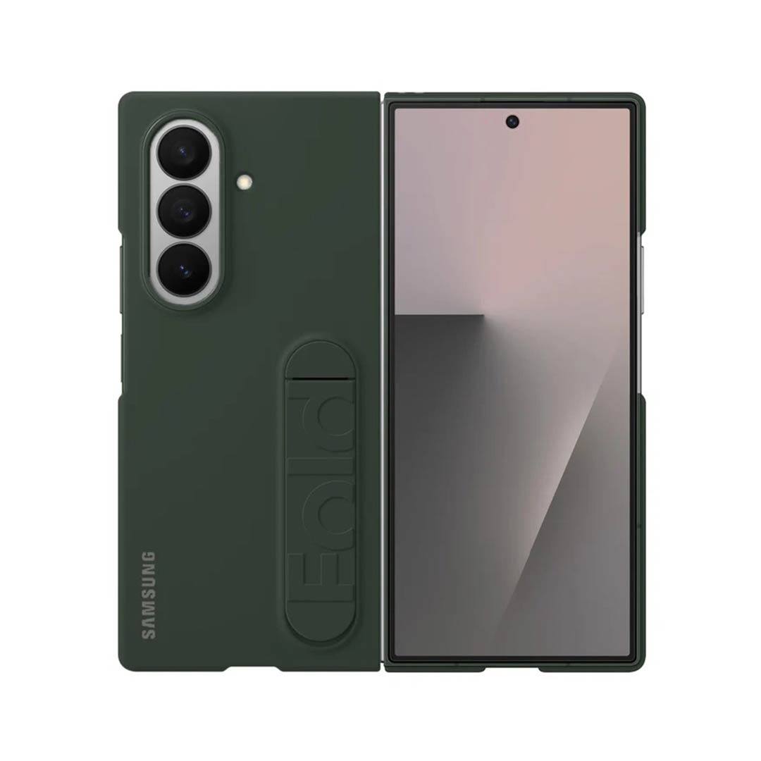 Silicone Case With Kickstand For Galaxy Z Fold 7