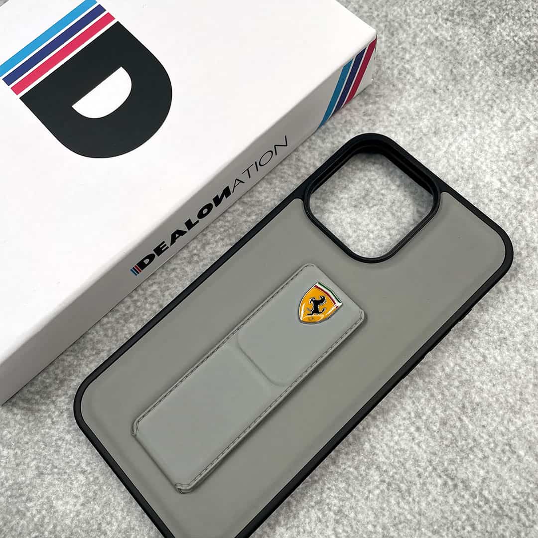 FR Leather Case with Magnetic Closure Stand