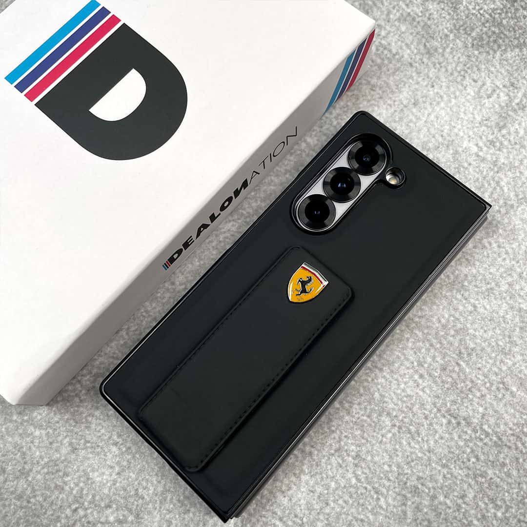 FR Leather Case with Magnetic Closure Stand for Galaxy Z Fold 6