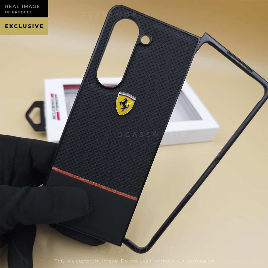 FR Dotted Leather Case - Fold 5