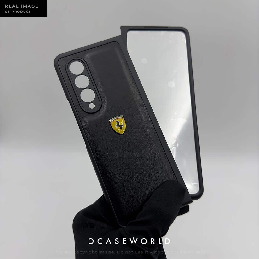 FR Soft Leather Case with Front Glass