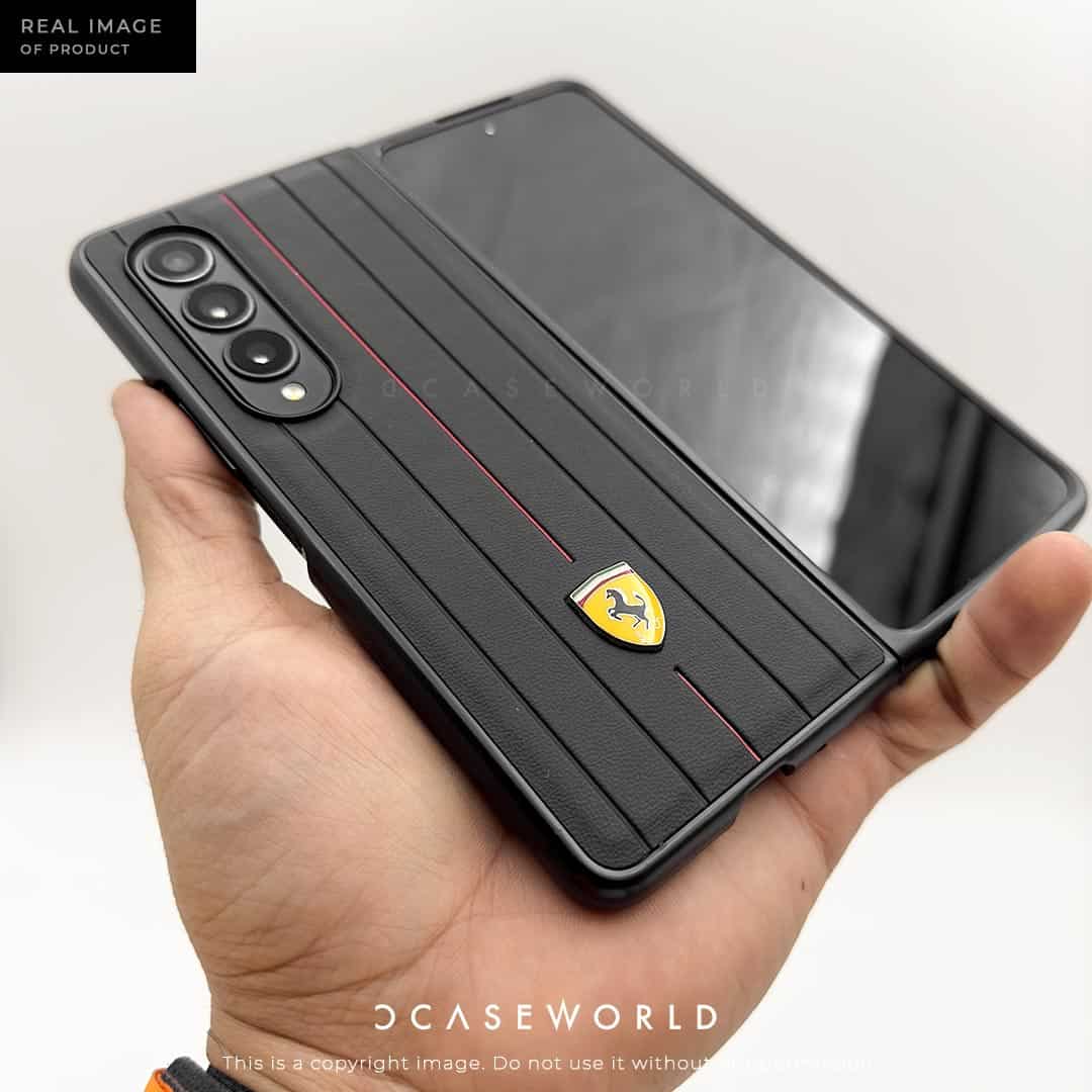 Motor Sports Premium Leather Case Z Fold Series