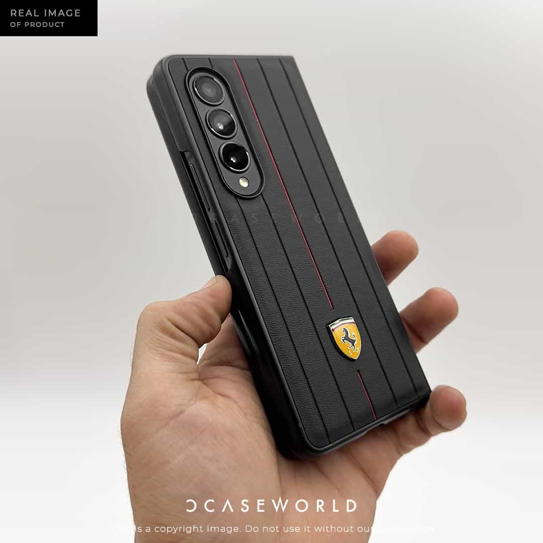 Motor Sports Premium Leather Case Z Fold Series