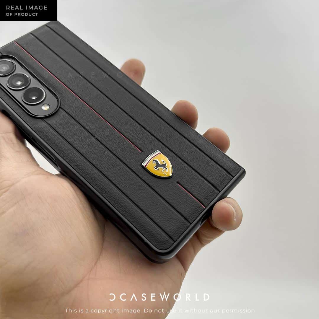 Motor Sports Premium Leather Case Z Fold Series