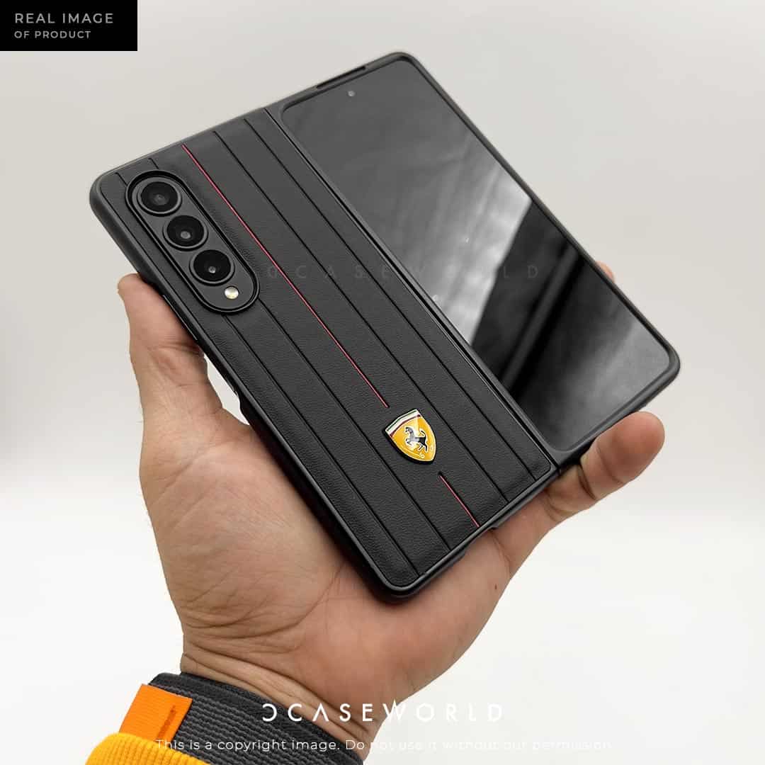 Motor Sports Premium Leather Case Z Fold Series