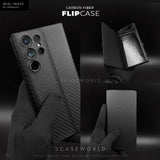 Flip Carbon Fiber for S23 Ultra