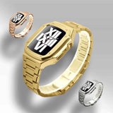 Full Metal Luxury Stainless Steel Case with Metal Belt (44-45MM)