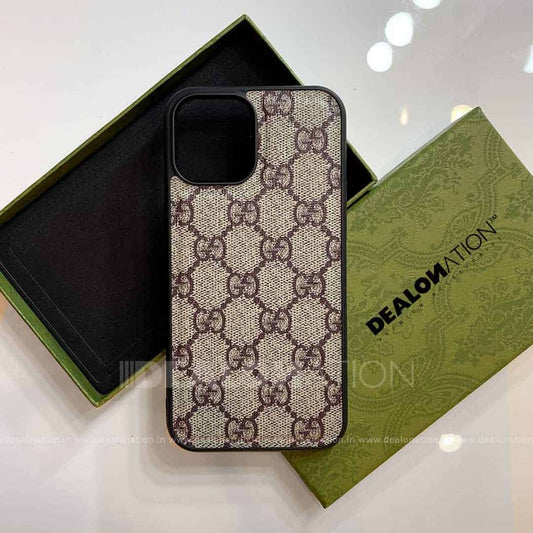 GC Luxury Designer Leather Case for iPhone