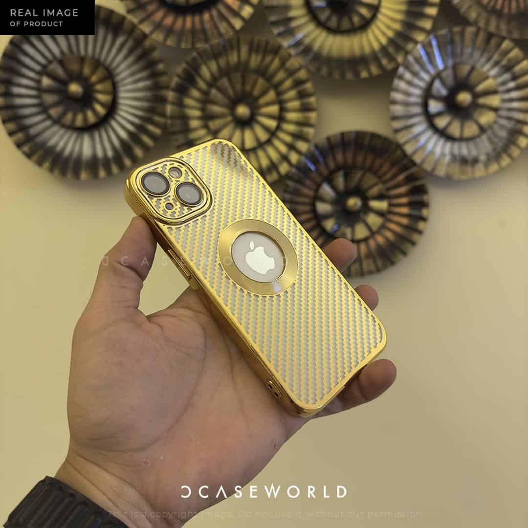 Chrome carbon Fiber Pattern with Lens Glass