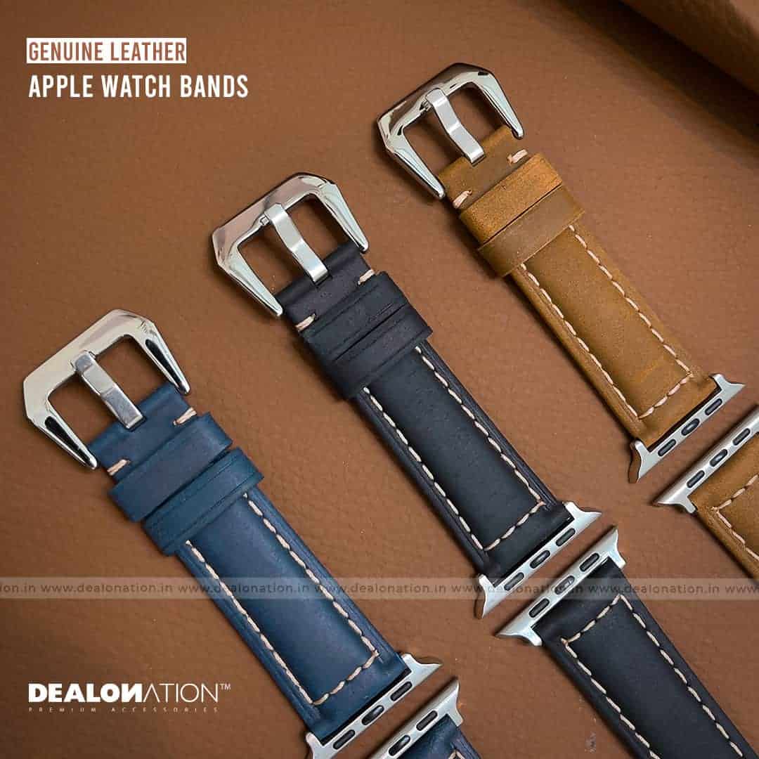 Leather Apple Watch Strap (42-44MM)