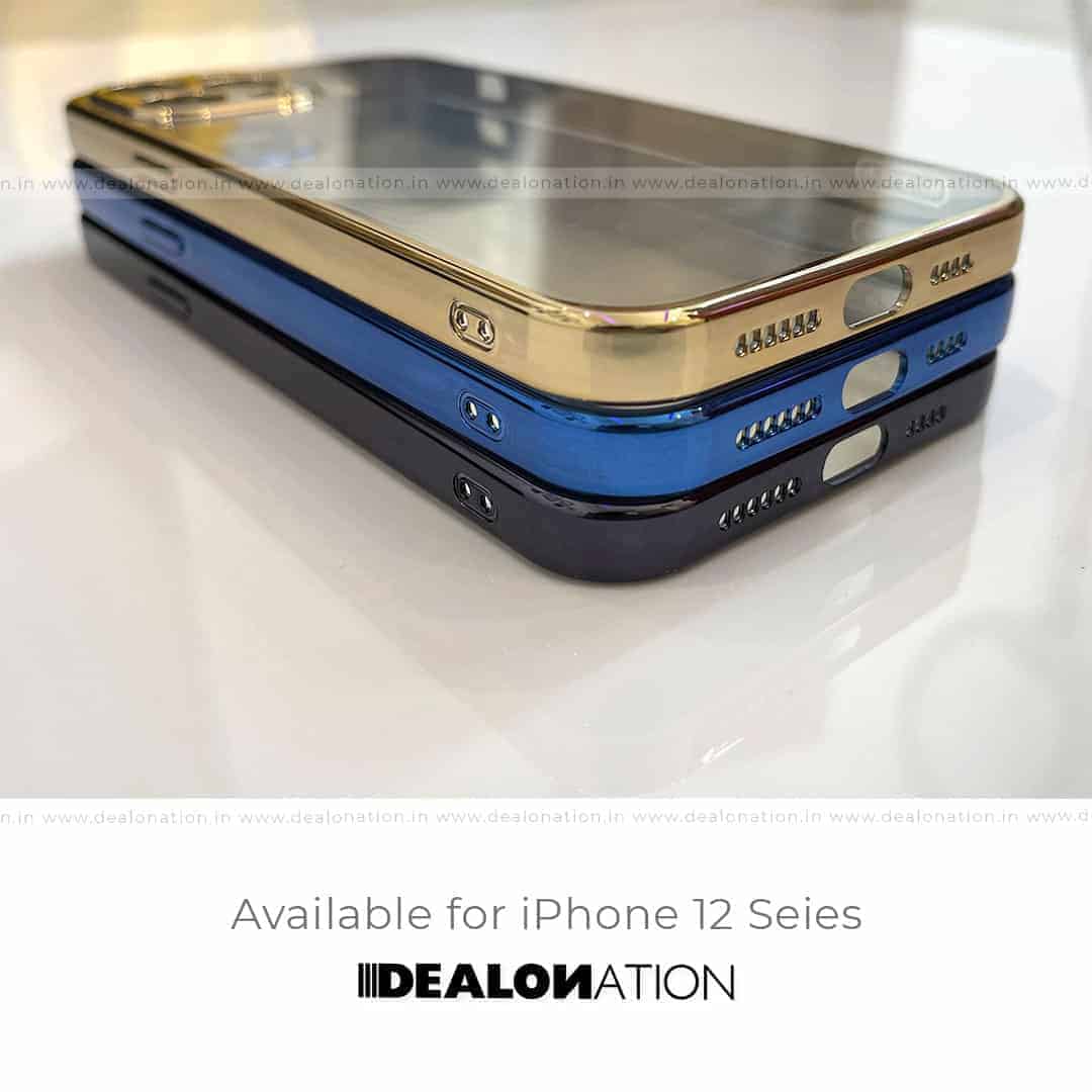 Glossy Luxury TPU Bumper Case with Camera Protection