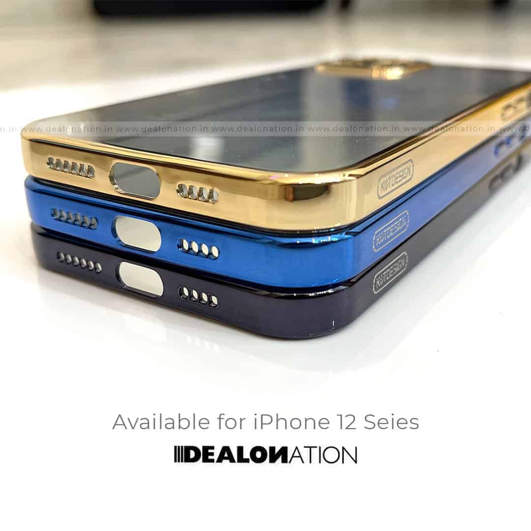 Glossy Luxury TPU Bumper Case with Camera Protection