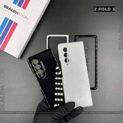 Classy Piano Finshed Premium Z Fold 3 Case
