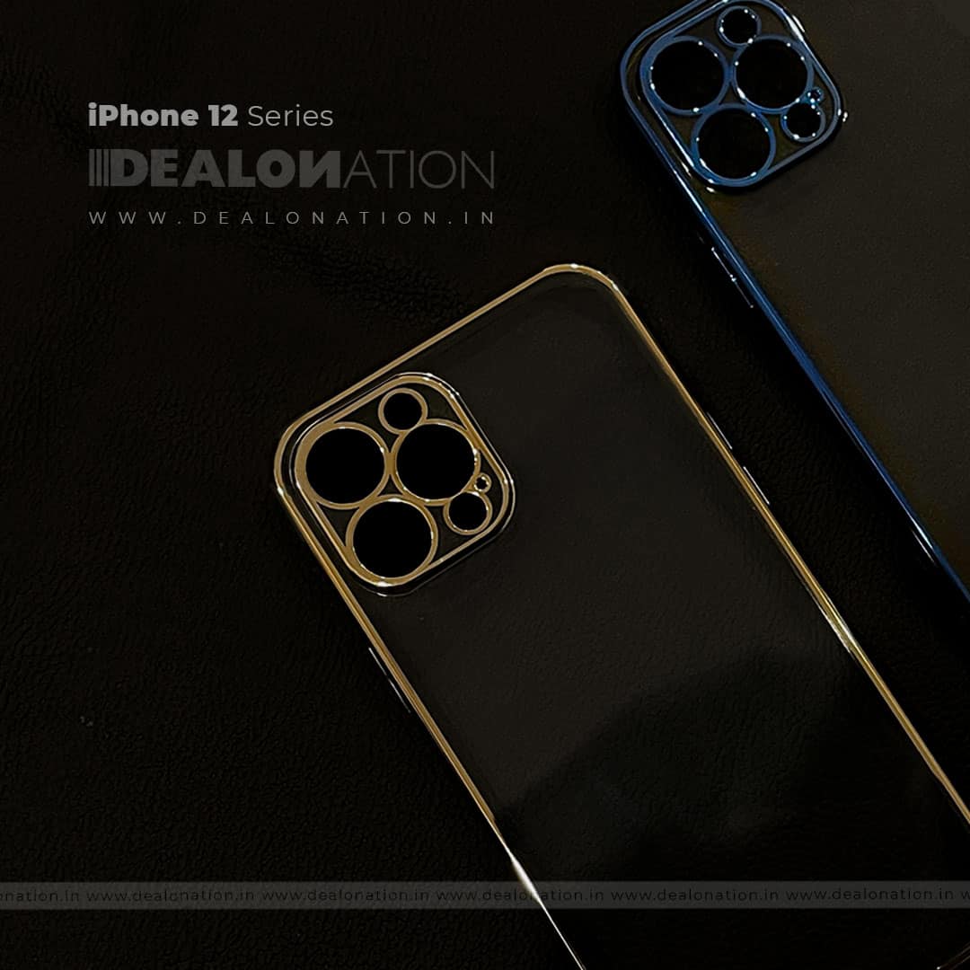 Glossy Luxury TPU Bumper Case with Camera Protection
