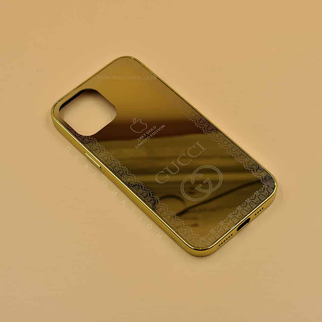 Golden Reflective Back Case