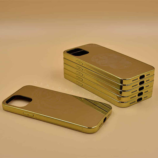 Golden Reflective Back Case