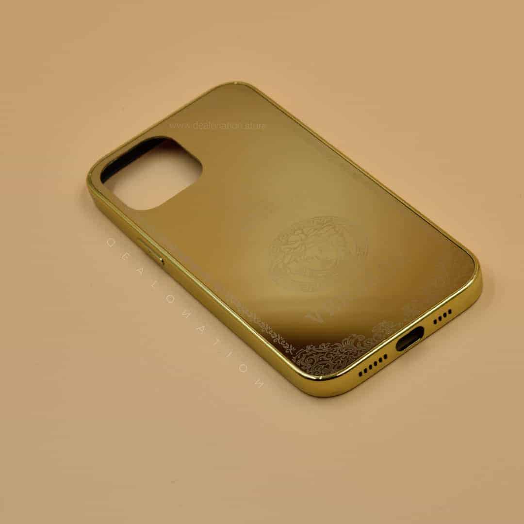 Golden Reflective Back Case