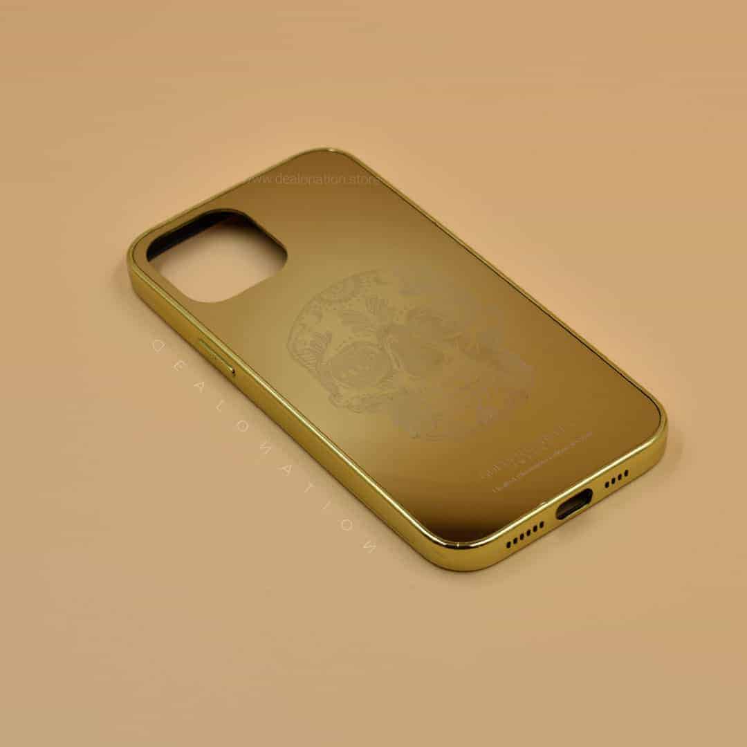 Golden Reflective Back Case