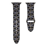 Goyard Pattern Silicone Apple Watch Band 42-44MM
