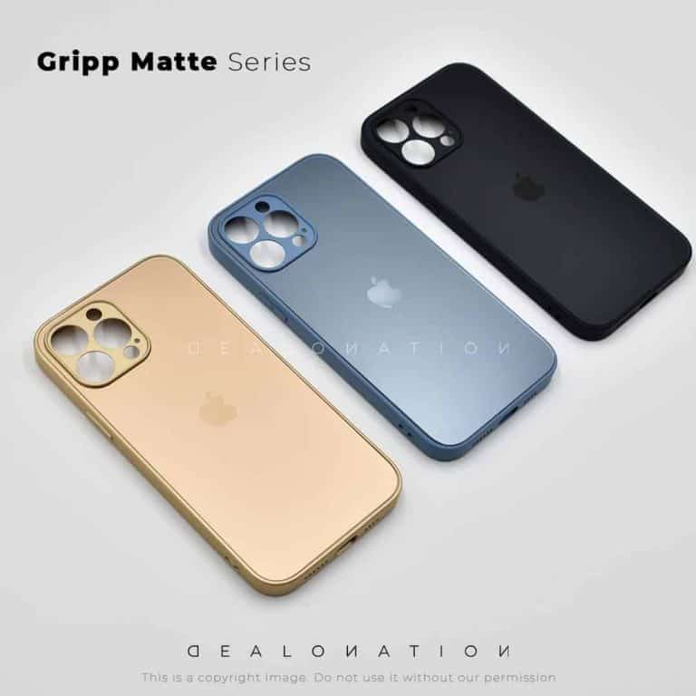 Gripp Matte Case with Camera Protection