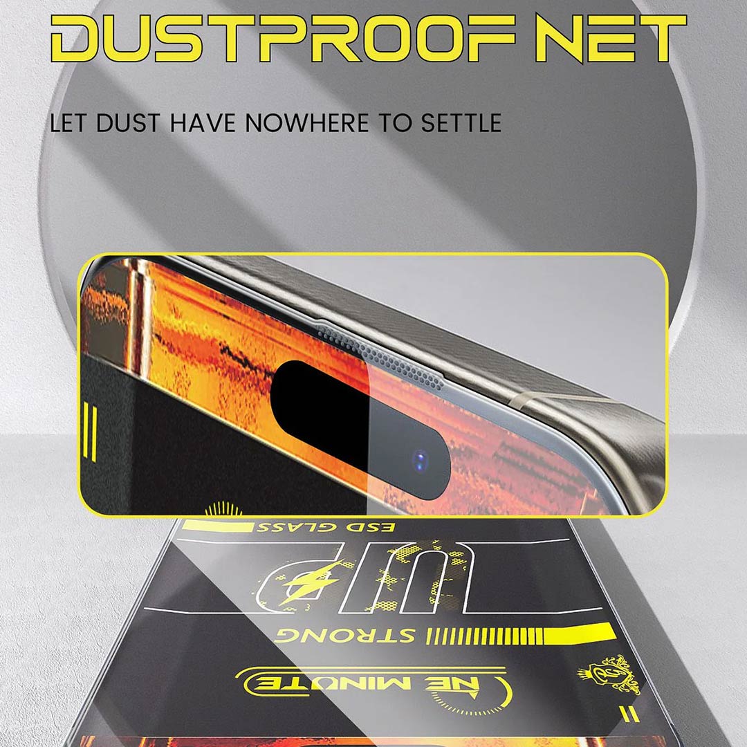 UltraShield 9H Tempered Glass Screen Protector For iPhone 17 Pro