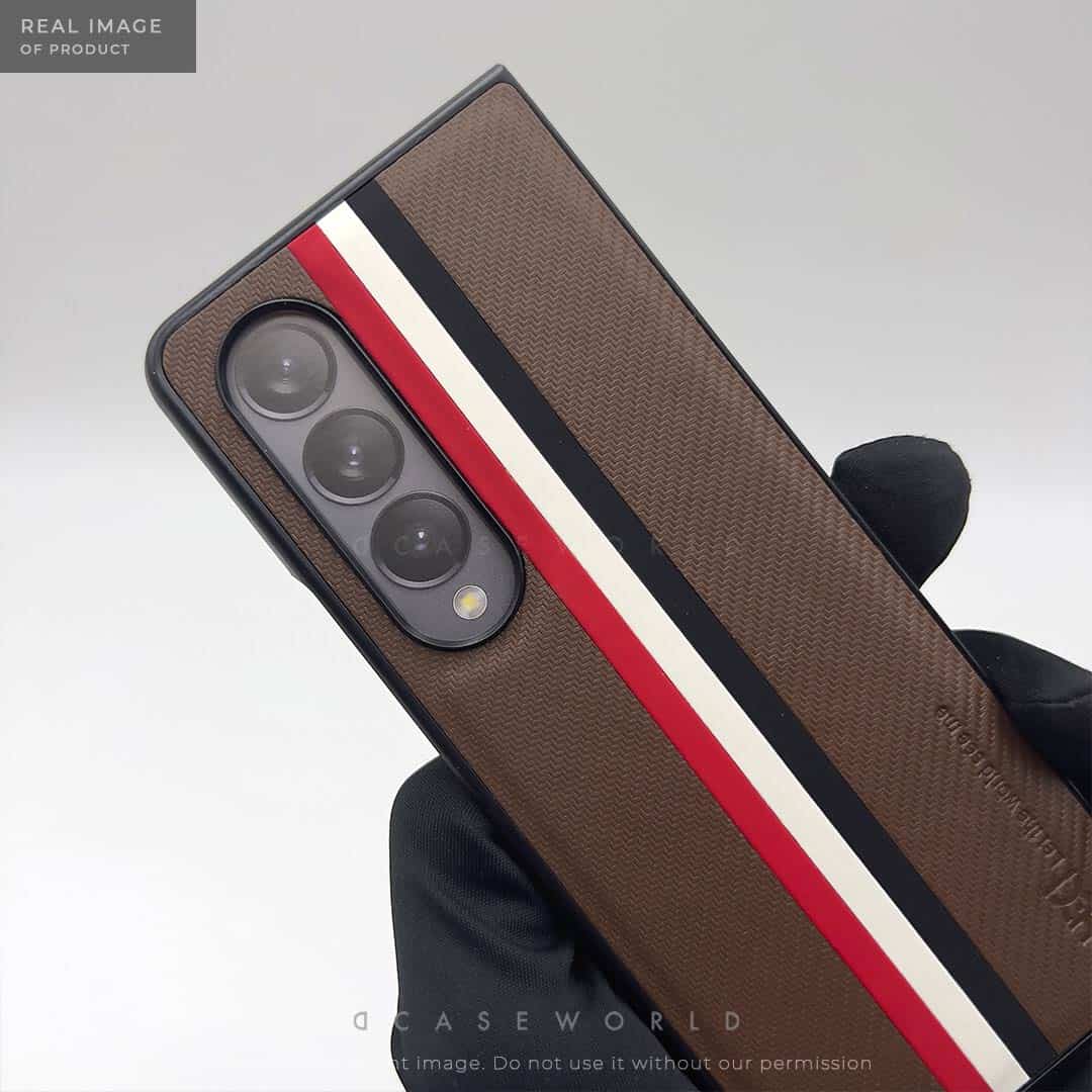 HBD Premium Fabric Leather Case for Fold 4