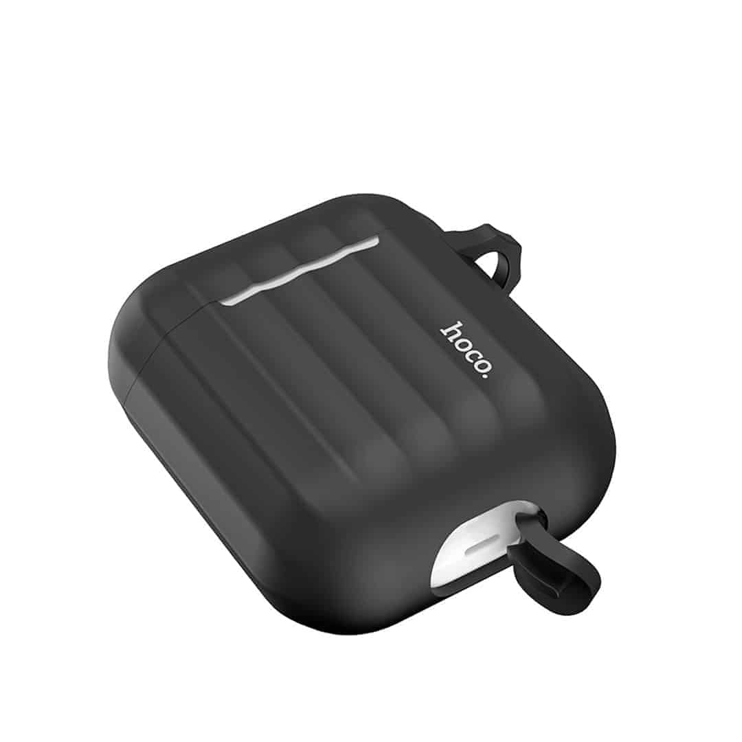 Matt Black Silicone AirPods Case