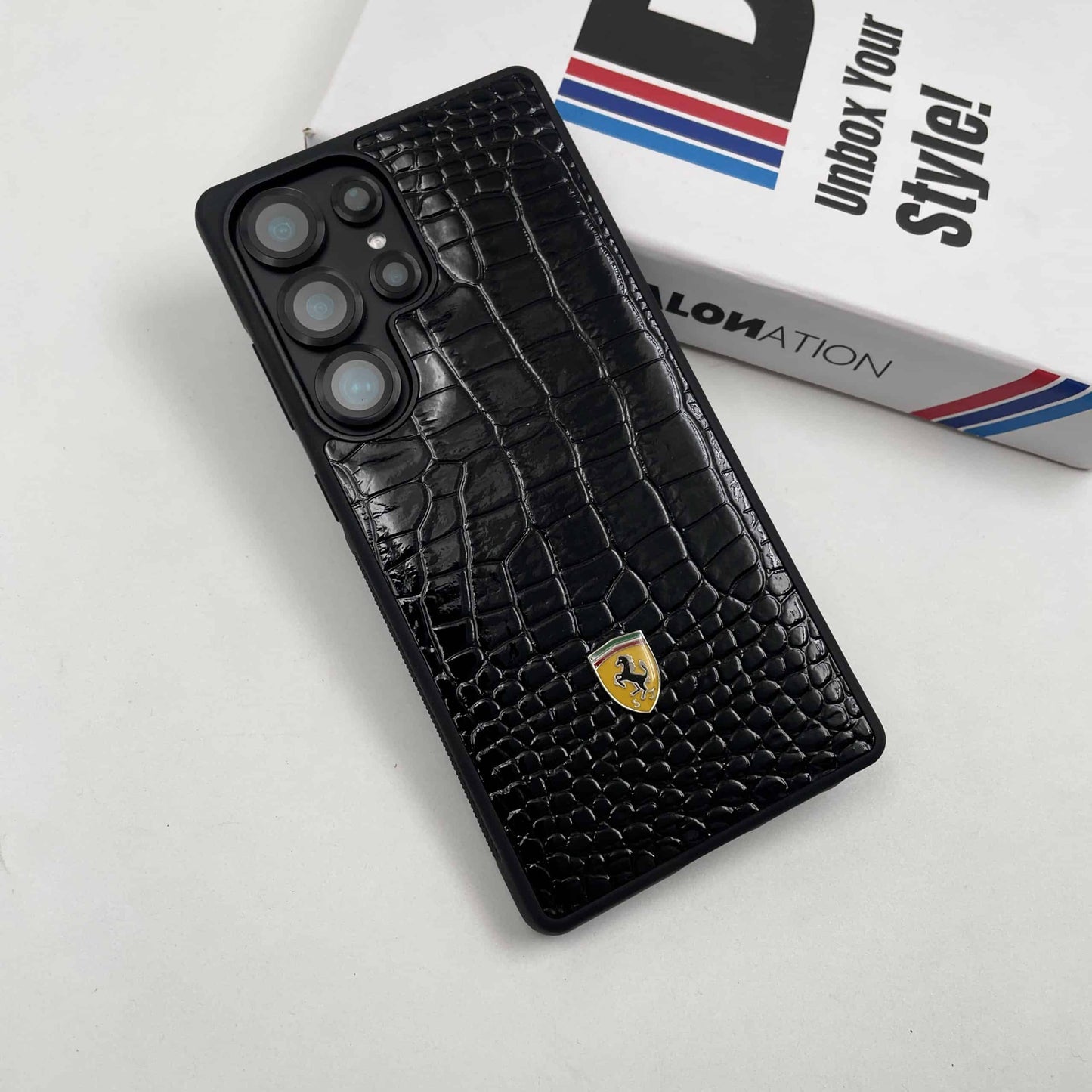 FRRI Luxury Croco Patent Leather Case for Galaxy S Series