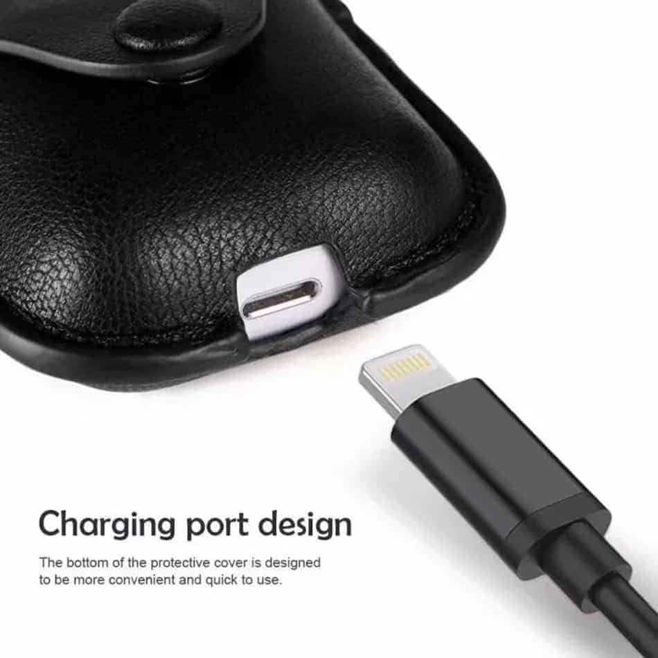 PU Leather AirPods Case