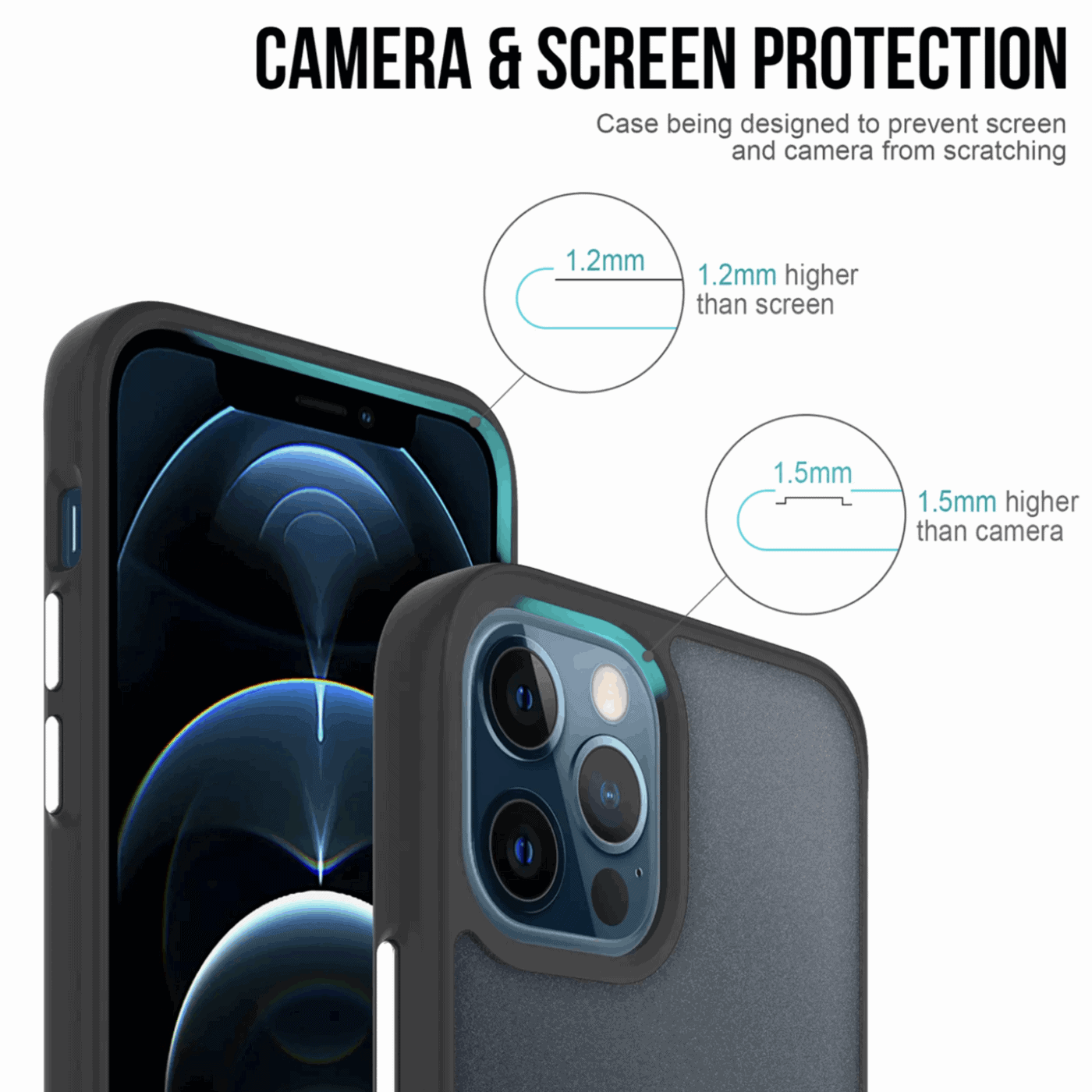 Luxury Space Case with Drop Protection for iPhone 12 Series