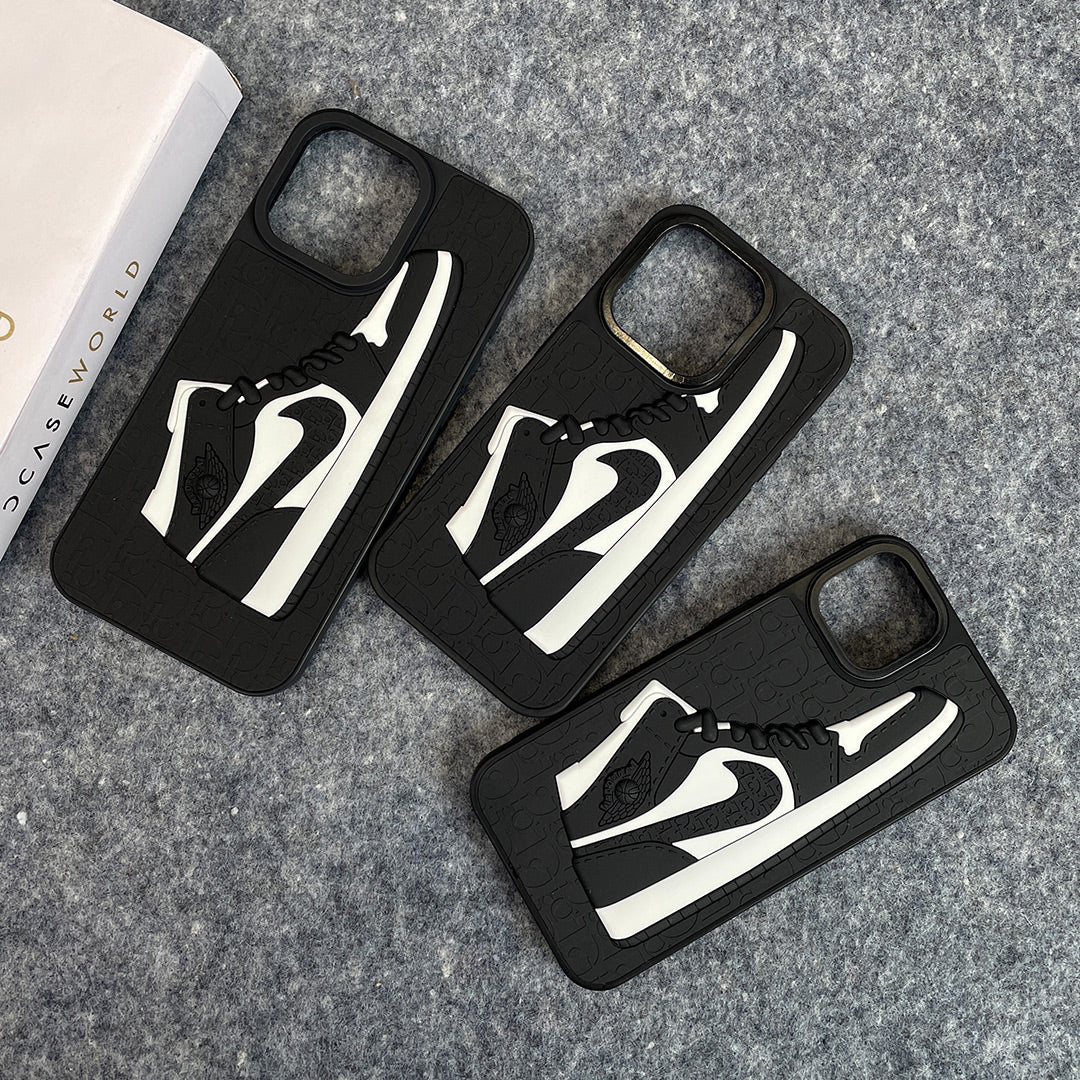 Jordn x D I O R 3D Silicone Case for iPhone
