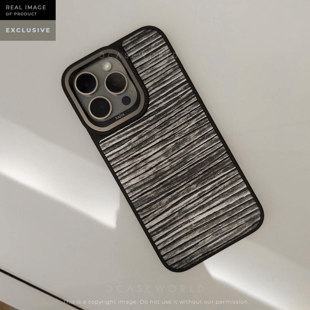 Kajsa Premium Leather Back in Black and Silver