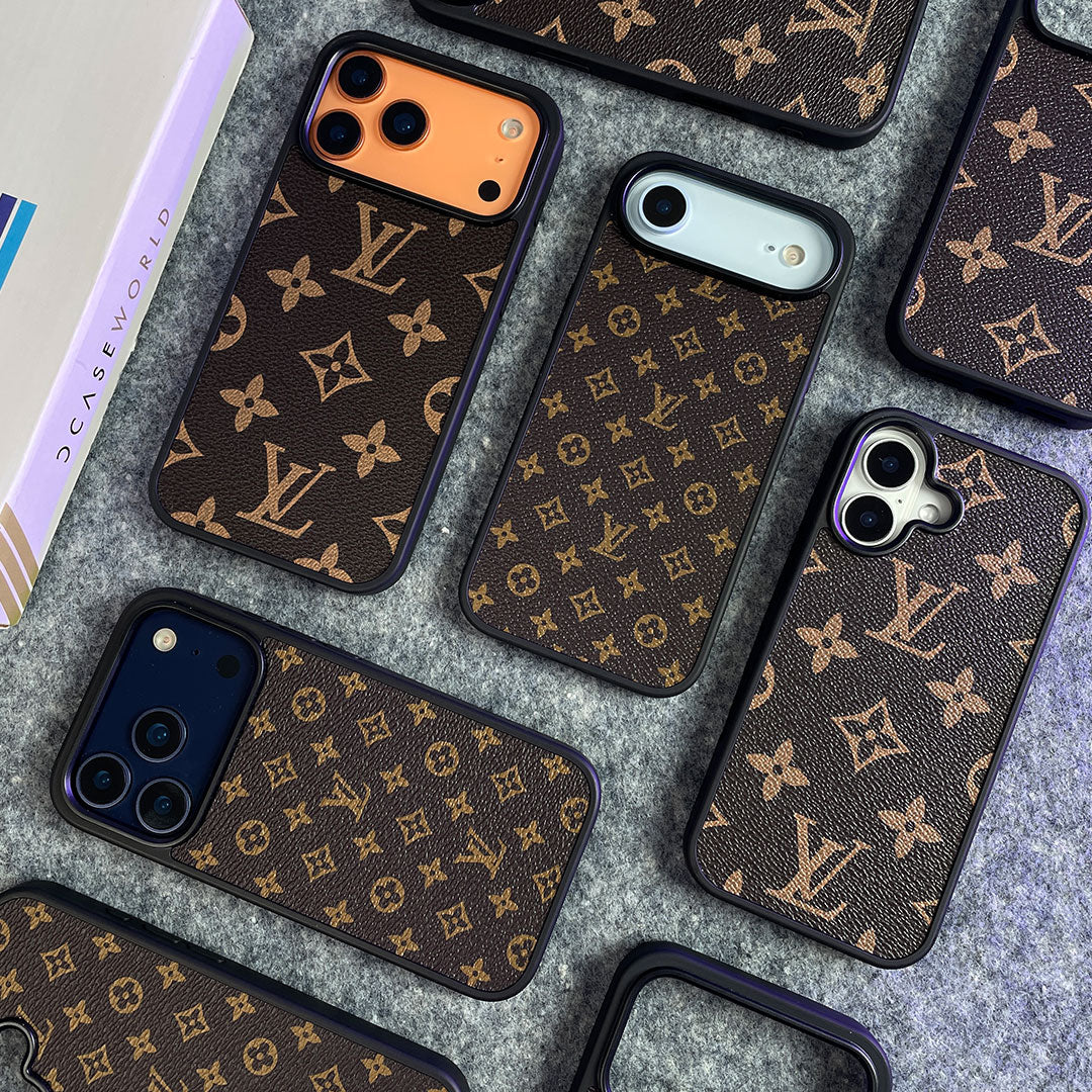 Luxury Designer Leather Case for iPhone