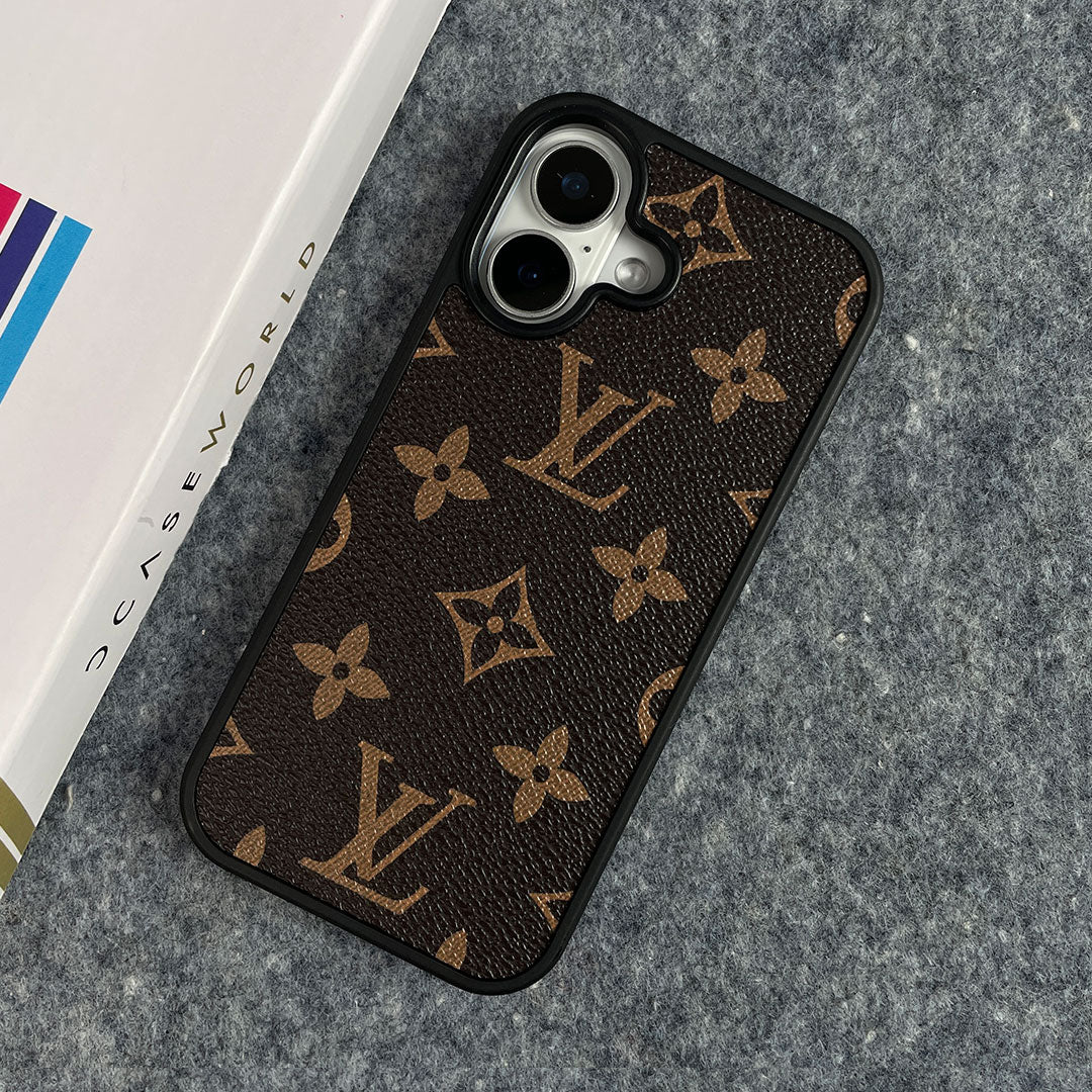 Luxury Designer Leather Case for iPhone