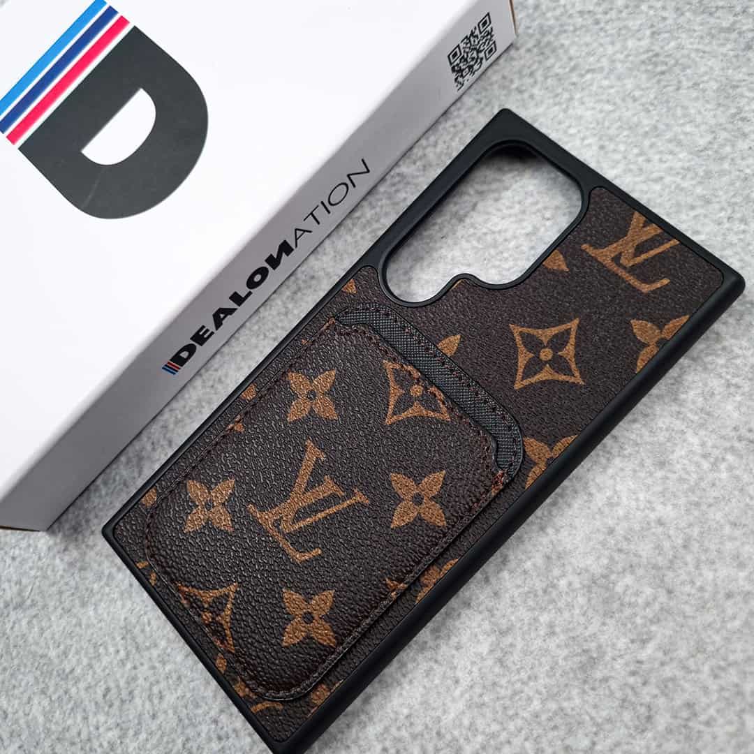 Luxury Designer Leather Card Pocket Case